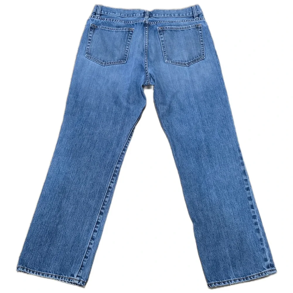 J. Crew Mens 33W 30L Vintage Slim Straight Blue‎ Denim Jeans Pants